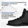 Ботинки лыжные Winter Star classic, NN75, р. 45, цвет чёрный, лого серый