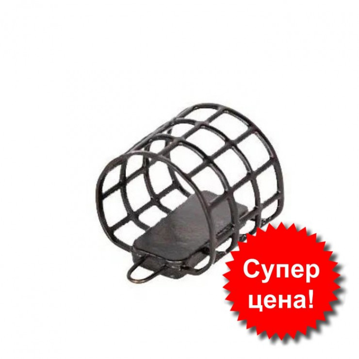 Кормушка-сетка металлическая Allvega Агидель, размер 20 мл, 20 г, чёрная