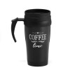 Термокружка, серия: Комфорт, "Мастер К. Coffee time", 400 мл, 12.5 х 17 см